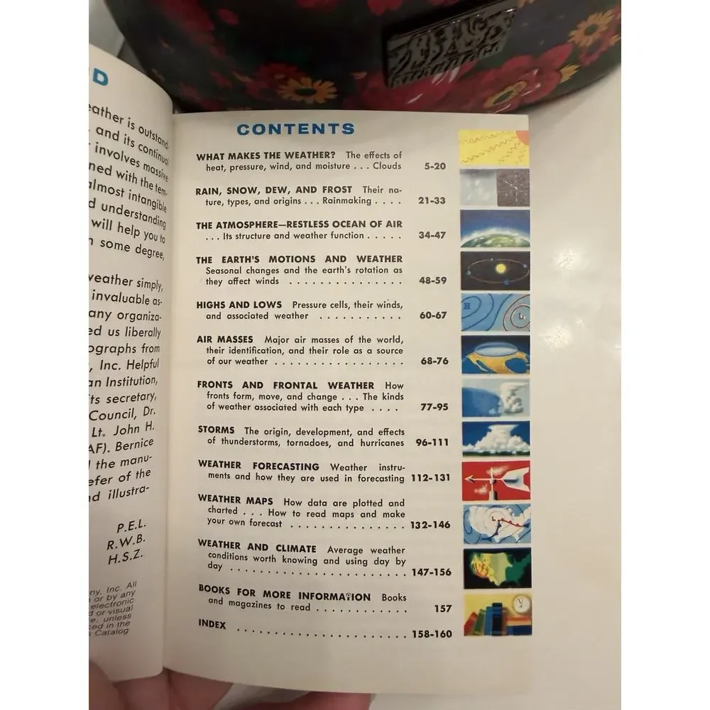A Golden Guide Weather Full Color Revised Edition Golden Press 1987 Vintage